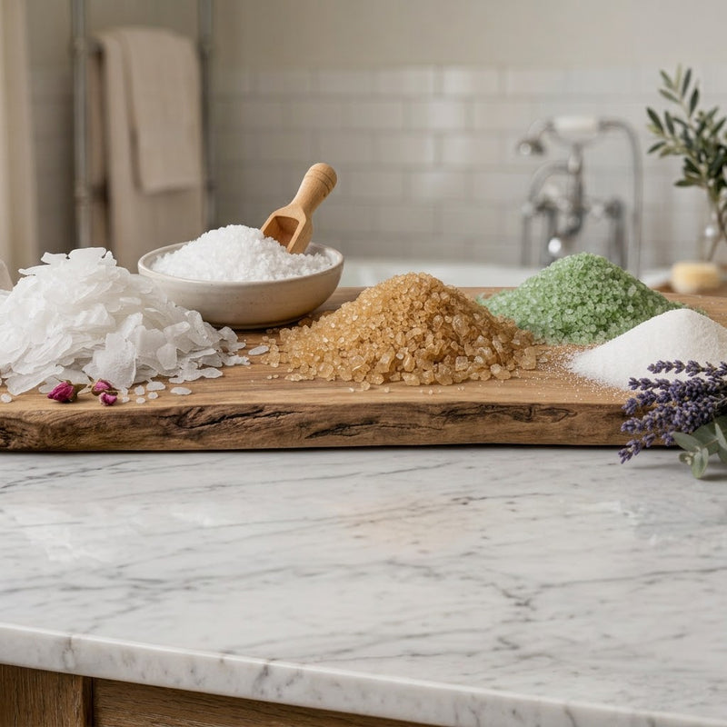 Bath Salts & Body Scrub