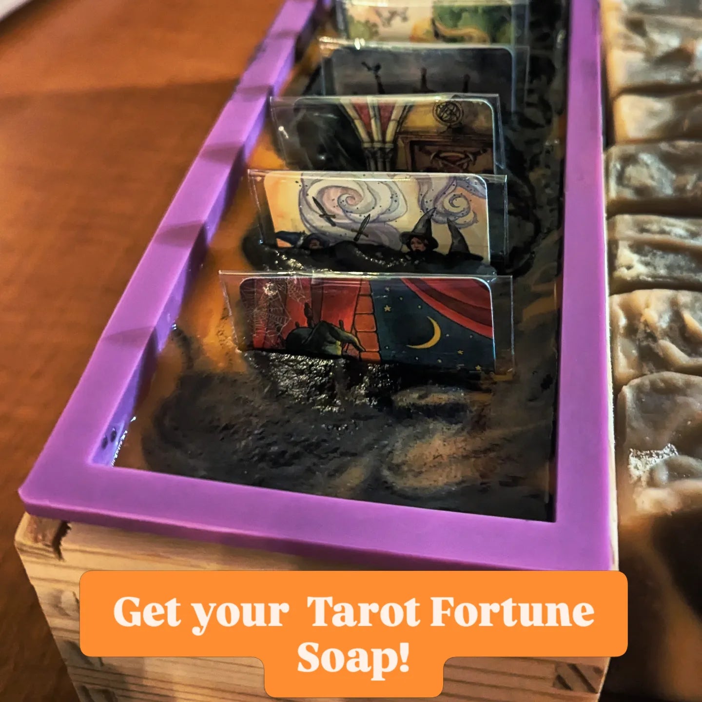 Fortune Soap! Pumpkin Spice with Tarot